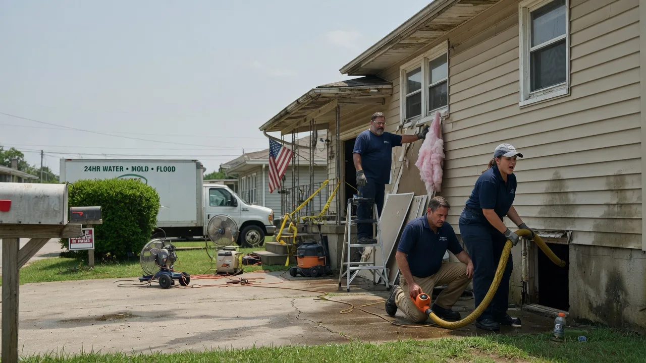 Water Damage Repair in Franklinville, NC near me
